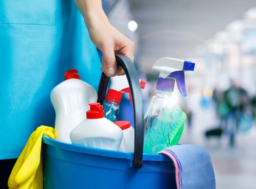 Gründliche Reinigung nach Entrümpelung in München